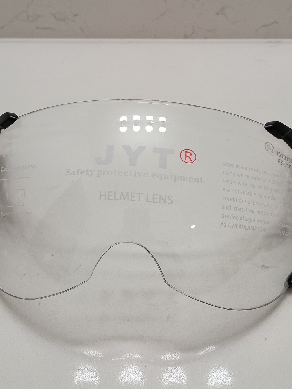 NEW JYT Helmet Lens Safety Protective Equipment High Def UV & Impact Protection